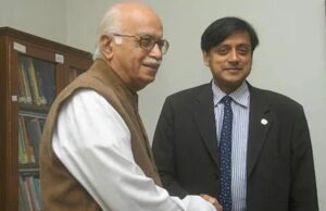 थरूर ने आडवाणी की तुलना नेहरू-इंदिरा से की, बीजेपी और कांग्रेस दोनों हुईं नाखुश