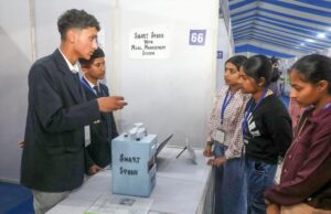 राष्ट्रीय बाल वैज्ञानिक प्रदर्शनी में बच्चों द्वारा तैयार किये गये मॉडल बने आकर्षण का केन्द्र