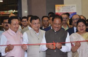 रायपुर : अंतरराष्ट्रीय व्यापार मेले में मुख्यमंत्री विष्णुदेव साय ने छत्तीसगढ़ पेवेलियन का किया अवलोकन