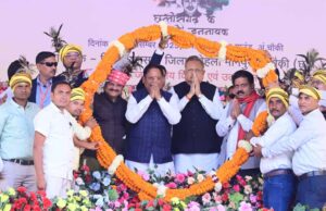 आदिवासियों के हितों की रक्षा और उनके सर्वांगीण विकास के लिए सरकार कृतसंकल्पित: मुख्यमंत्री साय