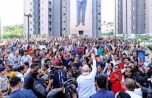 अमित शाह का गुजरात दौरा: पीएमएवाई के तहत बने ईडब्ल्यूएस घरों का किया उद्घाटन