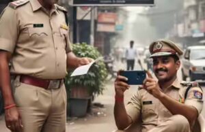 ड्यूटी पर इंस्टाग्राम रील में खोया कांस्टेबल, अचानक पहुंचे भोपाल कमिश्नर, तत्काल ठोका ₹500 का चालान