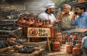 MP में LPG की किल्लत: ऑनलाइन बुकिंग ठप, सर्वर डाउन, एजेंसियों के बाहर लंबी कतारें
