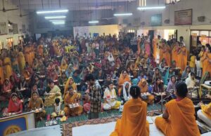 संस्कारवान पीढ़ी की दिशा में अनूठी पहल : गायत्री शक्तिपीठ भोपाल में सामूहिक पुंसवन संस्कार में उमड़ी मातृशक्ति