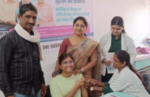 एचपीवी टीकाकरण अभियान: मध्यप्रदेश में 14 वर्ष की एक लाख से अधिक बालिकाओं का टीकाकरण हुआ पूर्ण