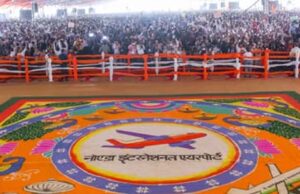 जेवर की गलियों में गूंजा मुख्यमंत्री योगी आदित्यनाथ पर लिखा गया गीत