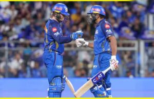 मुंबई इंडियंस ने KKR को 6 विकेट से हराया, रोहित और रिकेटन की तूफानी पारी
