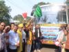 दुर्ग से जगन्नाथ पुरी तीर्थ यात्रा के लिए छत्तीसगढ़ श्रमजीवी पत्रकार संघ जिला इकाई दुर्ग के 50 पत्रकार साथियों को लेकर बस हुई रवाना !