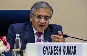 CEC ज्ञानेश कुमार को हटाने की मांग: 193 विपक्षी सांसदों ने संसद में दिया नोटिस