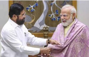 पीएम मोदी से मिले Eknath Shinde, मिडिल ईस्ट युद्ध समेत अहम मुद्दों पर चर्चा