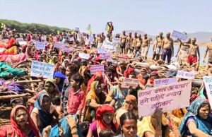 छतरपुर में केन-बेतवा लिंक प्रोजेक्ट के मुआवजे पर विरोध प्रदर्शन, प्रशासन के आश्वासन के बाद समाप्त