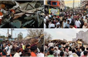 अनूपपुर में भवन गिरने से दो की मौत, कई मलबे में दबे; दो घायल अस्पताल में भर्ती