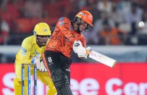 अभिषेक शर्मा के बाद हेनरिक क्लासेन का तूफान, सनराइजर्स हैदराबाद ने बनाए 194 रन