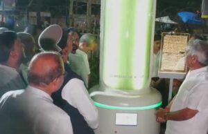 भोपाल में लगी ‘एल्गी ट्री’, 25 पेड़ों जैसी CO₂ अवशोषण क्षमता