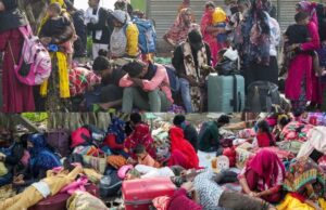 बांग्लादेश बॉर्डर पर अवैध प्रवासियों की बढ़ती भीड़, बंगाल में घुसपैठियों में दिखा डर