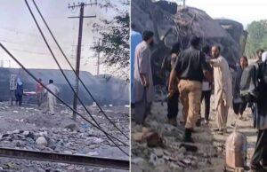 बलूचिस्तान में बड़ा धमाका: मालगाड़ी पटरी से उतरी, 7 की मौत और कई घायल