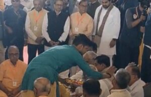 सीएम ने किया ऋषि गालव विश्वविद्यालय का भूमिपूजन, 110 करोड़ से बनेगा विश्वविद्यालय