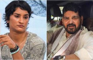 विनेश फोगाट और बृजभूषण शरण सिंह के बीच सोशल मीडिया शायरी वार, फिर बढ़ा विवाद