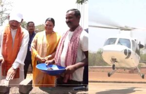 जशपुर के चंदागढ़ पहुंचे CM साय: PMAY हितग्राही के घर में ईंट रखकर बढ़ाया हौसला