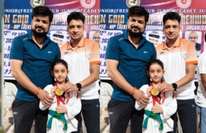 ओपन गोल्ड कप एमपी स्टेट ताइक्वांडो चैंपियनशिप में सतना की मान्या पांडे ने जीता स्वर्ण पदक