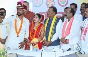 मुख्यमंत्री कन्या विवाह योजना से बेटियों को मिल रहा सम्मान और सुरक्षा : मुख्यमंत्री विष्णुदेव साय