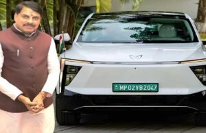 इलेक्ट्रिक कार में सफर करेंगे CM मोहन यादव, गाड़ी नंबर में छिपा खास संदेश बना चर्चा का विषय