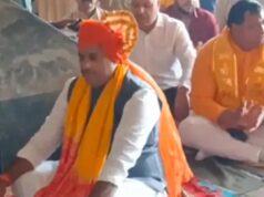 भोजशाला पहुंचे विधायक रामेश्वर शर्मा, बोले- मुस्लिम समाज सत्य स्वीकार कर धरोहर हिंदुओं को सौंपे
