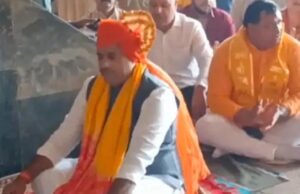 भोजशाला पहुंचे विधायक रामेश्वर शर्मा, बोले- मुस्लिम समाज सत्य स्वीकार कर धरोहर हिंदुओं को सौंपे