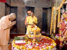 मुख्यमंत्री ने किए मां पाटेश्वरी के दर्शन