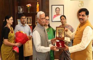 मुख्यमंत्री डॉ. यादव से मिले पद्म अवार्डी गुंदेचा और डॉ. व्यास