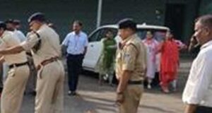 पुलिस मुख्यालय में सुरक्षाकर्मियों को दिया फायर सेफ्टी का प्रशिक्षण
