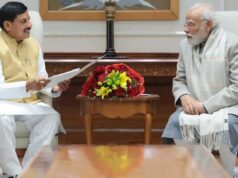 प्रधानमंत्री मोदी को 12 वर्ष के निरंतर कार्यकाल के लिए मुख्यमंत्री डॉ. यादव ने दी बधाई