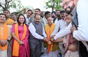 उप मुख्यमंत्री अरुण साव ने 2500 किलोलीटर क्षमता के पानी टंकी निर्माण का किया भूमिपूजन