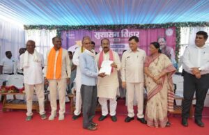 कार्यालयों के चक्कर नहीं, अब गांव में ही समस्याओं का निराकरण -उपमुख्यमंत्री अरुण साव