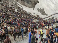 अमरनाथ यात्रा पर मौसम की मार, लगातार चौथे दिन भी नहीं खुला रास्ता, यात्रा ठप