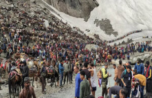 अमरनाथ यात्रा पर मौसम की मार, लगातार चौथे दिन भी नहीं खुला रास्ता, यात्रा ठप