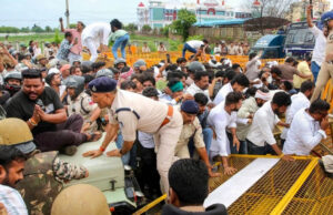 भोपाल में किसानों का बड़ा आंदोलन: सड़क पर डेरा, CM हाउस कूच की तैयारी; मूंग की 100% MSP खरीद की मांग