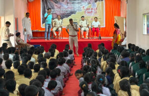 पाली में पुलिस और खेल विभाग का संयुक्त नशा मुक्ति अभियान,300 विद्यार्थियों ने ली नशा न करने की शपथ