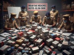 लखनऊ में नकली दवाओं का बड़ा खुलासा, 4.37 लाख की 2157 बोतलें बरामद