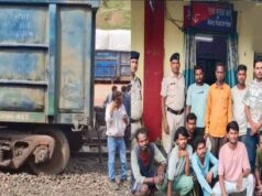 बिलासपुर में JCB बकेट से मालगाड़ी डिरेलमेंट मामला, RPF ने 10 आरोपियों को किया गिरफ्तार