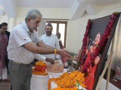 तीजनबाई की अस्थियां प्रयागराज संगम में विसर्जित, गनियारी में आज श्रद्धांजलि सभा