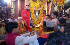 मुख्यमंत्री डॉ. यादव ने खेड़ापति हनुमान मंदिर में की पूजा अर्चना