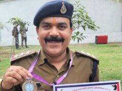 मध्यप्रदेश पुलिस के अधिकारी राकेश कुमार कुशवाह ने ओपन इंडिया प्री-स्टेट शूटिंग प्रतियोगिता में जीता स्वर्ण पदक
