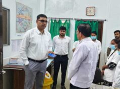 सामुदायिक स्वास्थ्य केंद्र कोतमा का कलेक्टर रत्नाकर झा ने किया निरीक्षण