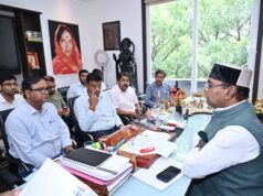 प्रभात चौराहा फ्लाईओवर में देरी पर सख्त हुए मंत्री सारंग, PWD अधिकारियों पर की नाराजगी व्यक्त