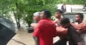 राजगढ़ में उफनते नाले में बही कार, 6 लोगों के शव मिले; 2 अब भी लापता, 3 को बचाया गया