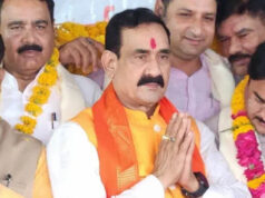 दतिया में BJP का नया प्लान! नरोत्तम मिश्रा पर सस्पेंस, आशुतोष तिवारी को मिल सकती है बड़ी जिम्मेदारी