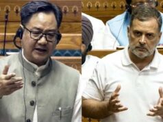 रिजिजू से मुलाकात में राहुल गांधी ने ठुकराया अनुरोध, संसद का गतिरोध बरकरार रहा आज