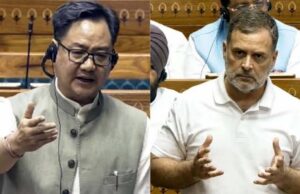 रिजिजू से मुलाकात में राहुल गांधी ने ठुकराया अनुरोध, संसद का गतिरोध बरकरार रहा आज