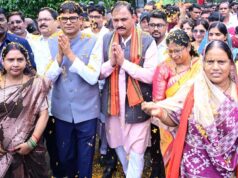 भगवान सहस्रबाहु की प्रतिमा का भव्य अनावरण, मंत्री ओपी चौधरी और श्याम बिहारी जायसवाल ने दिया एकता का संदेश